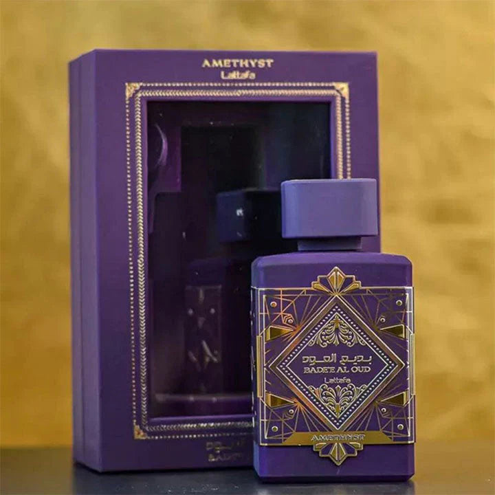 PERFUME LATAFFA AMETHYST 100 ML CAJA